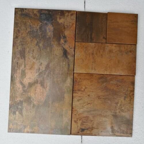 Copper mosaic tile metal mosaic tile for house decoration 1 square meter/lot vintage style