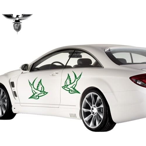 EmpireYing 3 Sizes 8 Colors 2X Dynamic Streamlined Flame Clouds Soar Outdoor Sports Young and Energetic Car Sticker Wall Decals