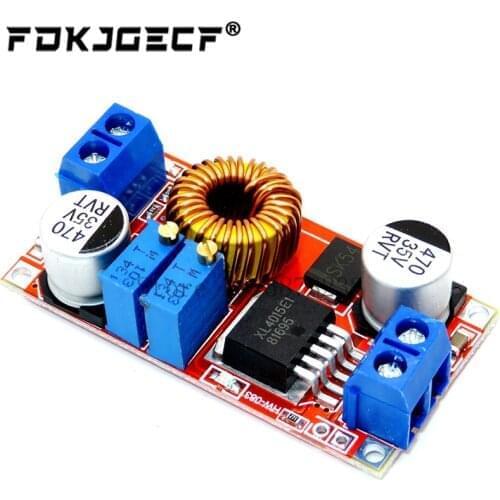 10pcs XL4015 E1 5A DC to DC CC CV Lithium Battery Step down Charging Board Led Power Converter Lithium Charger Module