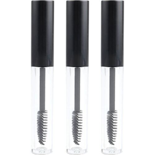 Empty eyelash tube Transparent eyelash growth liquid empty shell Make-up sample bottle Lip gloss tube