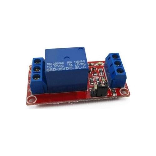 Relays 1 Channel Module With Opto Isolation. It Supports High And Low Trigger. 5V. 1 Channel .10pcs Free Shipping