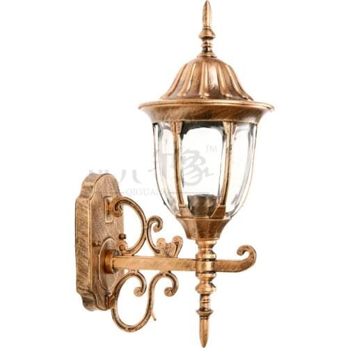 9" Vintage European Villa Outdoor Wall Lamps Landscape waterproof Outside Wall Lamps Mediterranean Corridor Wall Lamps
