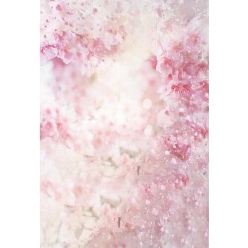 Dreamy newborn Photo background vinyl fabric pink floral photography backdrops for photographic studio prop photophone lv-2569