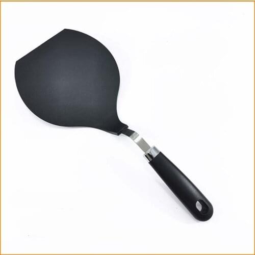 1pcs Stainless Steel Pizza Turner Heat Resistant Pancake Spatula Cake Lifter Plate Holder Pastry Peel Shovel Cutter Baking Tools