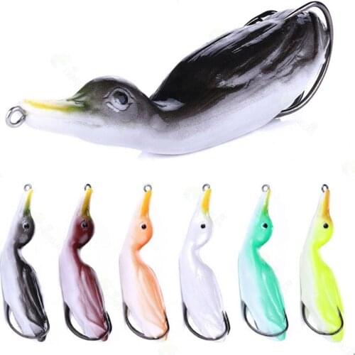10.5cm 18.5g Simulated Duck Soft Lure Bionic Bait with Fishhook Fishing Gear Soft Lure Bionic Bait with Fishhook Fishing Gear