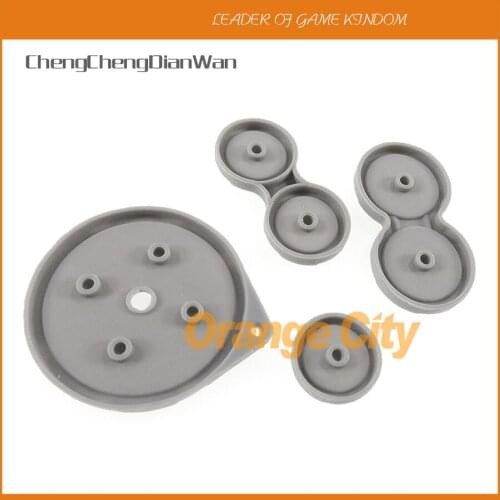 10sets 60sets 100sets Conductive silicone Rubber pad Contact Adhesive Silicone Pad Button D-Pad for GBA GameBoy Advance SP