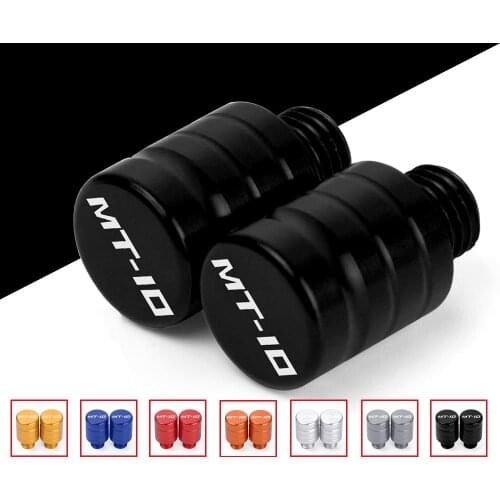2pcs M10*1.25 CNC Aluminum Left Right-Hand Threaded Mirror Hole Plug Screw Bolts For Yamaha MT10 MT-10 mt 10 Seven Colors