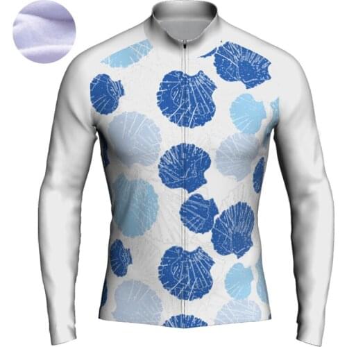 2018 RAZOVEMK Cycling Jersey long sleeves Winter thermal MTB bicycle jersey Maillot Ciclismo bike clothes Ropa Ciclismo