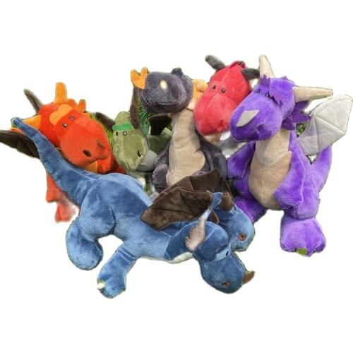 30cm Creative Cartoon Dinosaur Plush Toys Stuffed Animals Plush Dinosaur Pillow Tyrannosaurus Dolls Kids Boy Girls Gifts