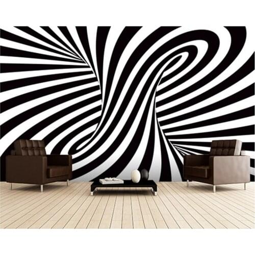 Custom 3D art wallpaper, Art Column - Optical murals for Apartment Hotel residential background wall vinyl papel de parede