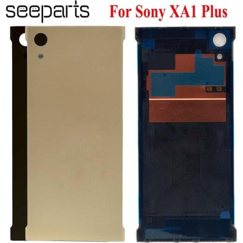 5.5"For Sony Xperia XA1 Plus Back Battery Case Door Rear Housing Cover G3412 G3416 G3426 For SONY XA1 Plus Battery Cover