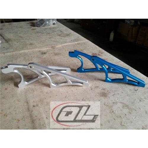 Aluminum front and rear chassis brace for 1/5 losi 5ive t ,rovan lt KMX2