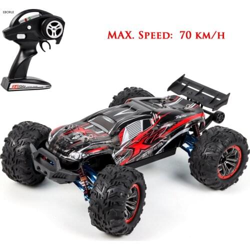EBORUI F14 RC Car 1:10 Scale 2.4GHz High Speed RC Racing Car 4WD Climbing Car Drift Anti Collision RC Off Road Vehicle Toy RTR