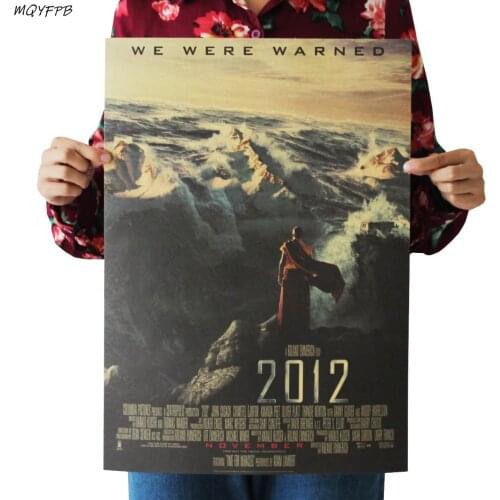 Movie 2012 Kraft Paper Poster Home Wall Room Decoration Painting 50.5x35cm
