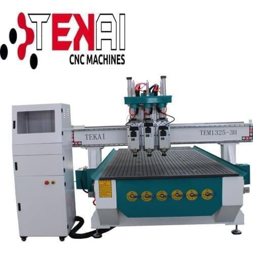 China TEKAI cnc milling machine with air cooling ATC spindle low noise rack machine woodworking machinery multi function