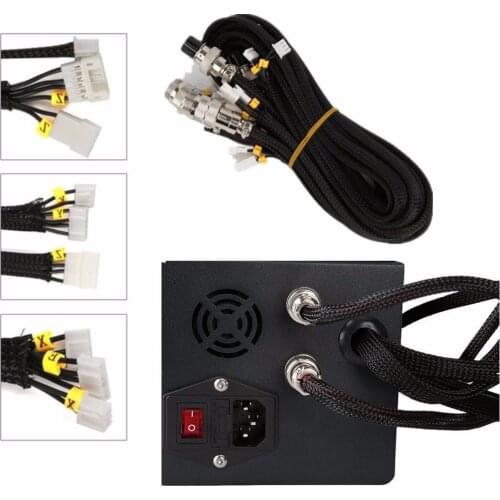 Cr10 Upgrage Extension Kit Cables Latest New Version XYZ Cables For Control Box of CR-10CR-10S 3D Printer Parts