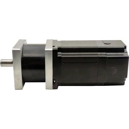 NEMA34 stepper motor 8.5N.m(1215oz-in) with permanent magnet brake Planetary gearbox 4:1/5:1/10:1/16:1/20:1/25:1/40:1/50:1/100:1
