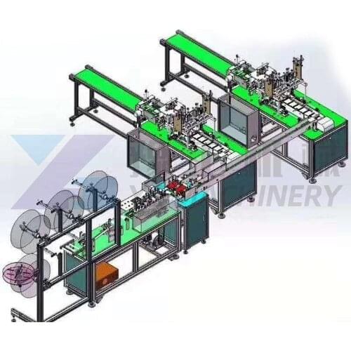 Face mask full automatic machine face mask sheet making machine mask dispenser machine