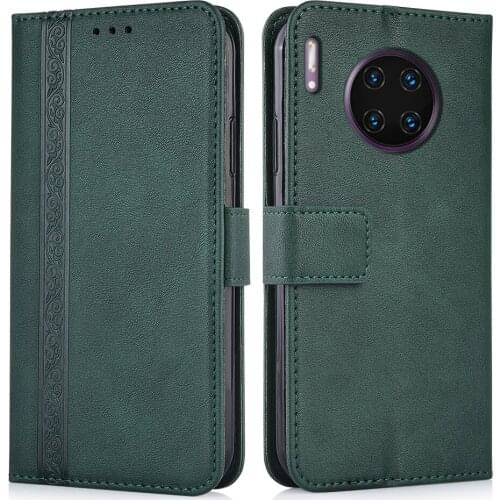 Luxury Flip Wallet Leather Case for Huawei Mate 30 Pro 5G LIO-N29 LIO-AL10, LIO-TL10'Magnetic Book Protect phone back Cover