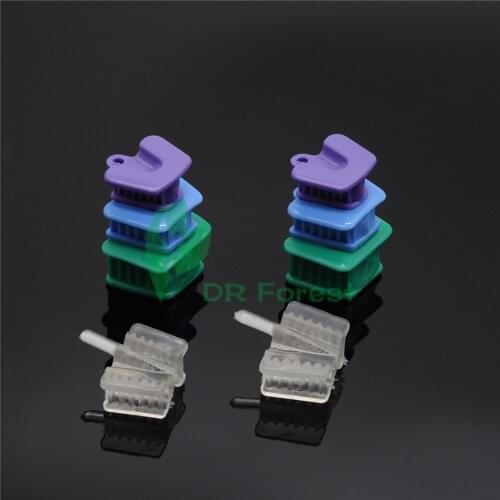 5 Type Size Dental Silicone Mouth Prop Latex Free 8PCS For Dentistry Clinic Supplies