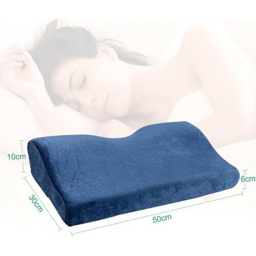 Comfortable Memory Foam Pillow Home Textile For A Good Sleep Slow Rebound Contour Neck Cushion Support Pain Relief