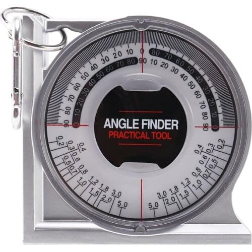 GTBL Angle Locator Slope Protractor Inclinometer Level Meter Clinometer Survey Portable Measuring Gauge Tool Slope Locator