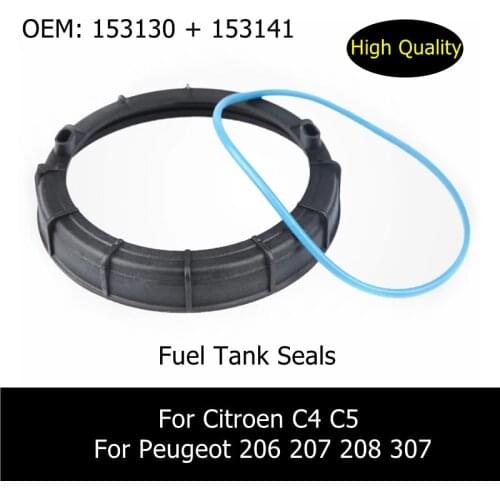 1 Set OEM 153130 + 153141 Fuel Tank Seals Fuel Pump Top Ring Cover For Citroen/Peugeot Seals Assembly