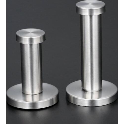 1Pc Stainless Steel Coat Clothes Robe Holder Hanger Hooks Wall Door Hook Wall Mounted Kitchen Bedroom Bathroom Accessory