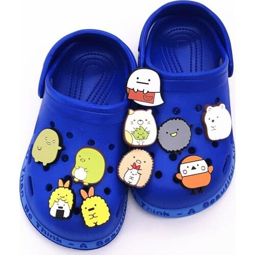 1Pcs Cartoon Animals Rabbit Japan Icon Shoes Charms Shoes Accessories Decoration Diy Wristband Backpack PVC Kids Gift