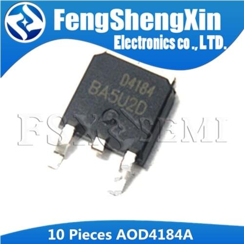 10pcs/lot AOD4184A TO-252 D4184A AOD4184 D4184 MOSFET