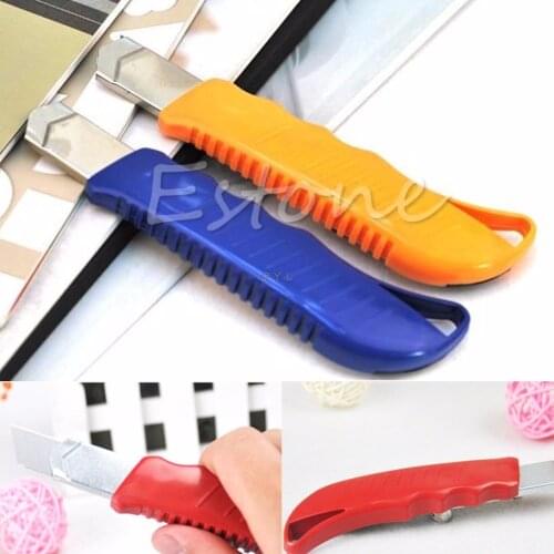 2PCS Box Cutter Utility Knife Snap Off Retractable Razor Blade Knife Tool