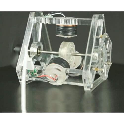 5v brushless motor fan three-circle line hall motor high speed motor miniature brushless motor scientific experiment