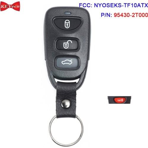 KEYECU for Kia Optima 2011 2012 2013 Remote Key Fob 95430-2T000 NYOSEKS-TF10ATX 315MHz