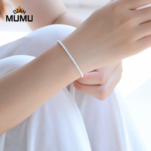 DIANMUMU Silver Bracelets