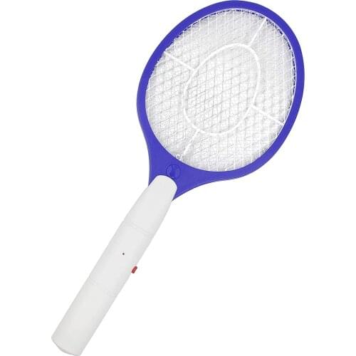 Electric Fly Mosquito Swatter, Cordless Battery Handheld Bug Zapper Racket