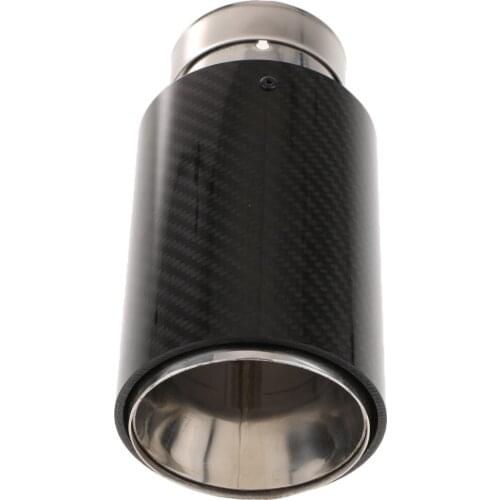 Car Tail Exhaust Pipe Silencer Muffler 64mm Dia for BMW 3 Series