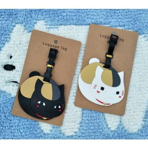 IVYYE Natsume Yuujinchou Anime Travel Accessories Luggage Tag Suitcase ID Address Portable Tags Holder Baggage Labels New