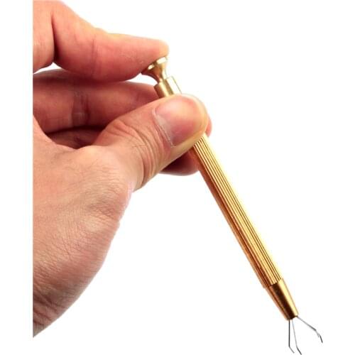 Jakemy Metal Grabber JM-T8-11 Precision Parts Grabber IC Chip Components Catcher Clamping Clip Pick Up Tools Four Claw