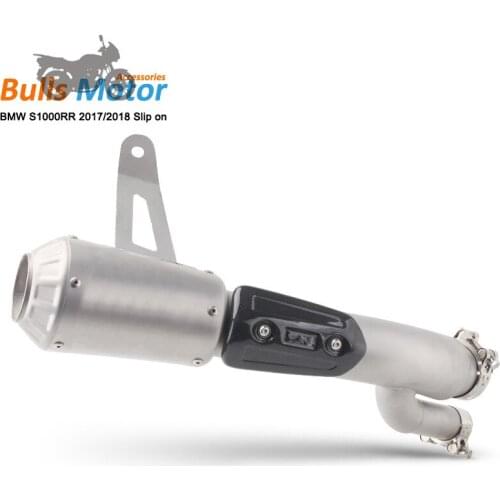 Modified GP Racing Motorcycle Exhaust For BMW S 1000 RR Catback Tailpipe Muffler Stainless Slip on Exhaust S1000RR 2017 2018