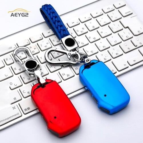 Soft TPU Car Remote Key Full Cover Case For KIA Sportage Ceed Sorento Cerato Forte 2017 2018 2019 Auto Smart Key Shell Keychain