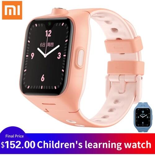 NEW Xiaomi Mimitou-Childrens Phone Watch 4 Waterproof Smart Positioning Multifunction Dual Video Tele Watch For Smart Home