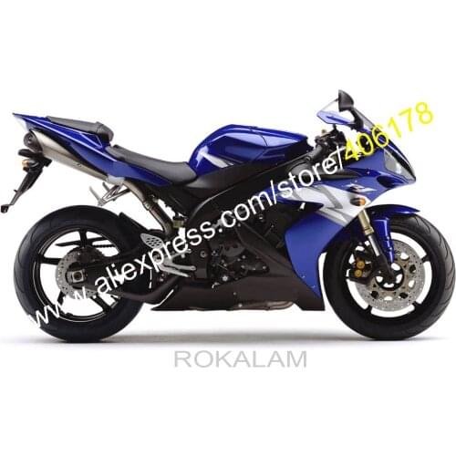 Motorcycle Fairings For Yamaha YZF R1 YZF1000 04 05 06 YZF R1 2004 2005 2006 Blue Black ABS Plastic Fairings (Injection Molding)