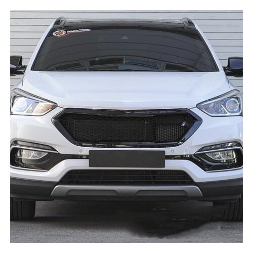 Eosuns Front Bumper Grill for Hyundai SantaFe 2017-2018 Radiator grille