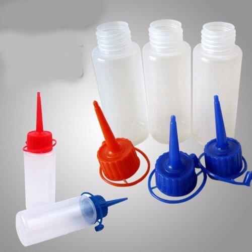 60ml Beak plastic bottle dropper bottle Empty paint ointment bottle painting sand painting glitter glue plastic bottle