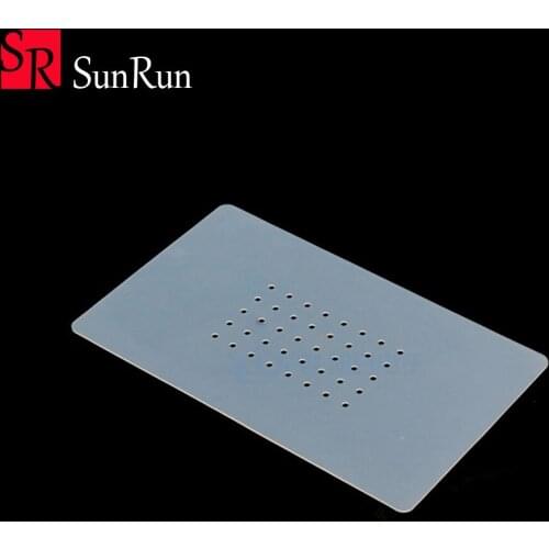 Maintenance workbench insulation pad silicone pad phone maintenance mat insulation hole hole silicone insulation pad