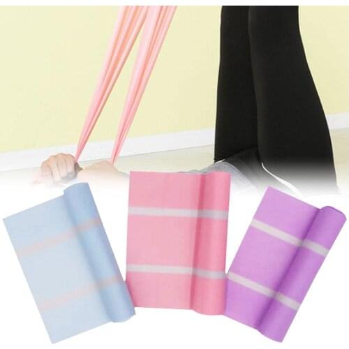 1.5m Yoga Tension Band Resistance Belt Tension Rope Gym Fitness Resistance Bands High Elastic Pull Rope Pilates Expander Bands