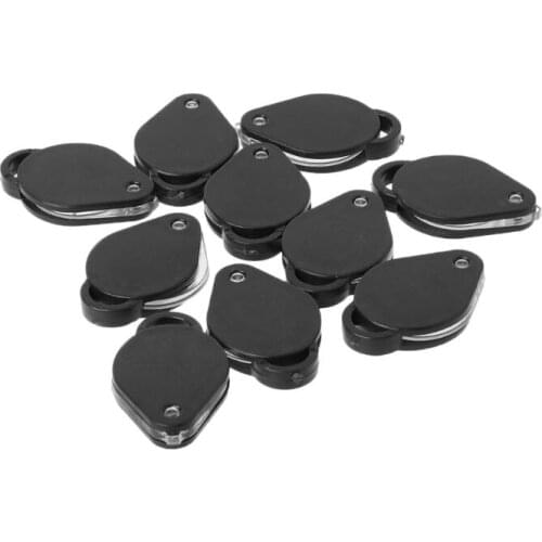 10pcs Mini Magnifier Kids Fun Toys Folding Magnifying Eye Glass Loupe Lens