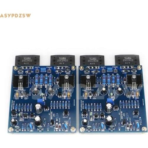 2 CH NAP140 2SC2922 Power amplifier Base on NAIM 140 80WX2 8R DIY Kit/Finished board