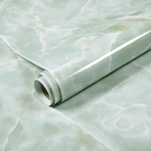 3m 5m Waterproof Marble Wallpaper Vinyl Self Adhesive Film Living Room Wall Decor Kitchen Cabinets Desktop Drawer Contact Paper