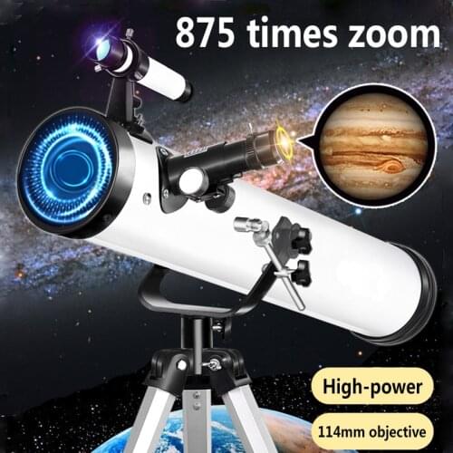 875 Times HD Telescope Astronomic Professional Zoom Eyepiece Night Vision Deep Space Star View Moon For Gift Outdoor Camping